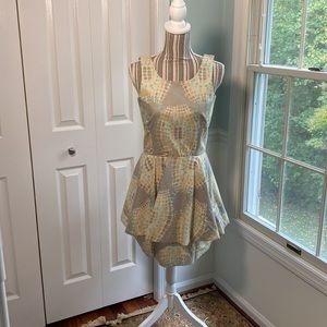 Ankara Peplum Dress